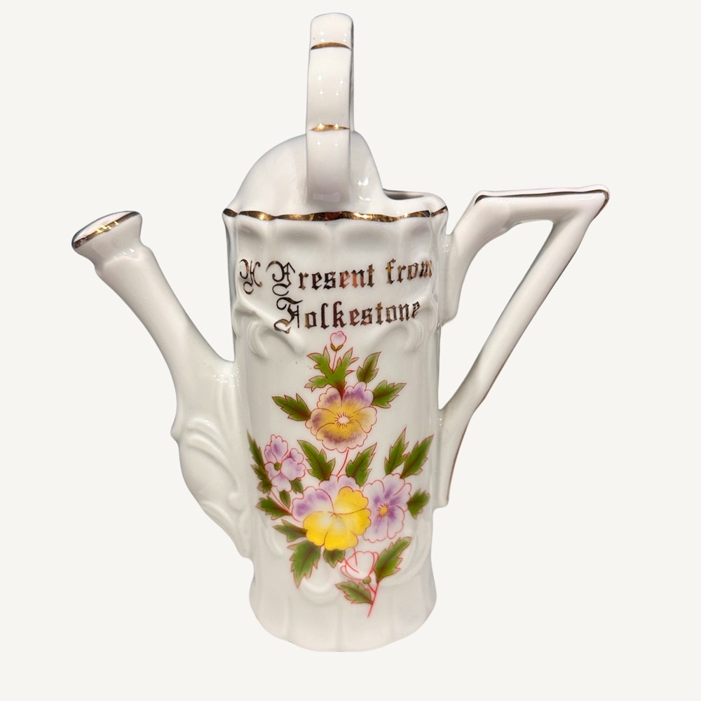 Authentic Titanic Porcelain Watering Can RMS Titanic, Inc. Reproduction
